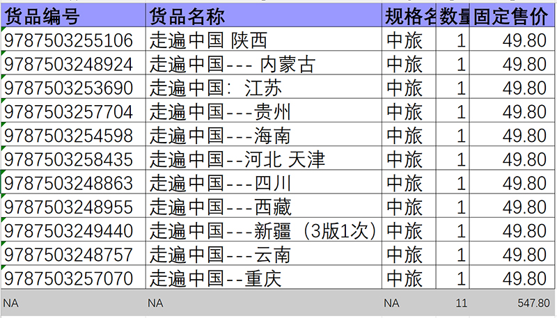 [正版]全套9本2023中国自助游指南书籍 走遍中国旅行指南系列 中国旅游景点大全 走遍中国旅游手册北京云南西藏新疆四高清大图