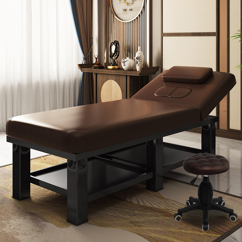 美容床美容院按摩床推拿床家用床带洞古达折叠纹绣美体床