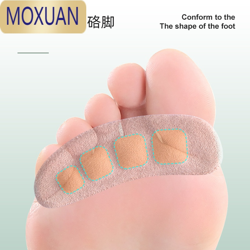 MOXUAN凉鞋止滑贴防滑半垫前掌垫女五指前脚掌垫防痛器半码垫高跟鞋垫