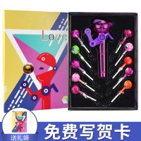 金稻谷星空棒棒糖抖音同款神器玩具机器人创意网红糖僧糖果零食