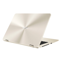 华硕(ASUS)灵耀翻转本TP461UN8250 14.0英寸超级本360度翻转变形触控笔记本电脑(i7-8550U 8G内存 512GB固态 MX150-2G独显)金 标配 指纹