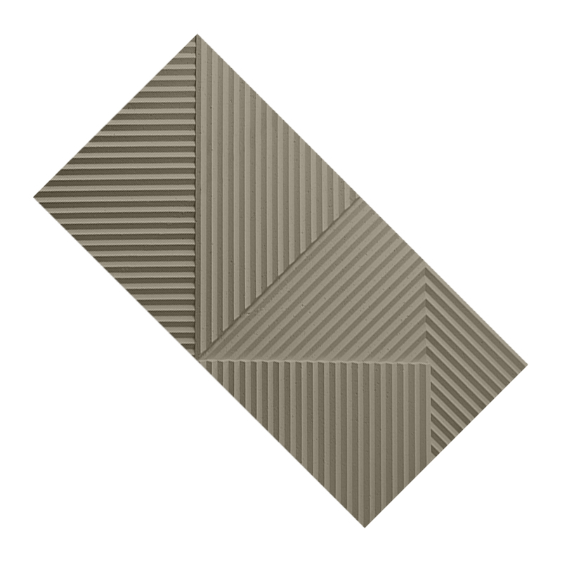 先围 墙面砖装饰板 600*1200*20mm水泥灰 片高清大图