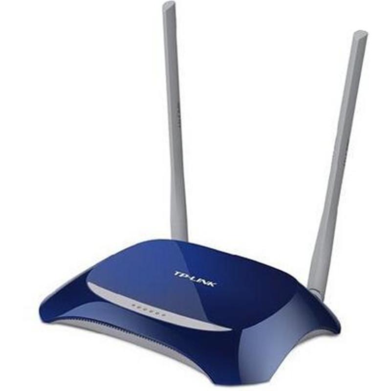TP-LINK TL-WR841N 300M无线路由器 双天线 光纤wifi大功率穿墙王一键信号放大桥接
