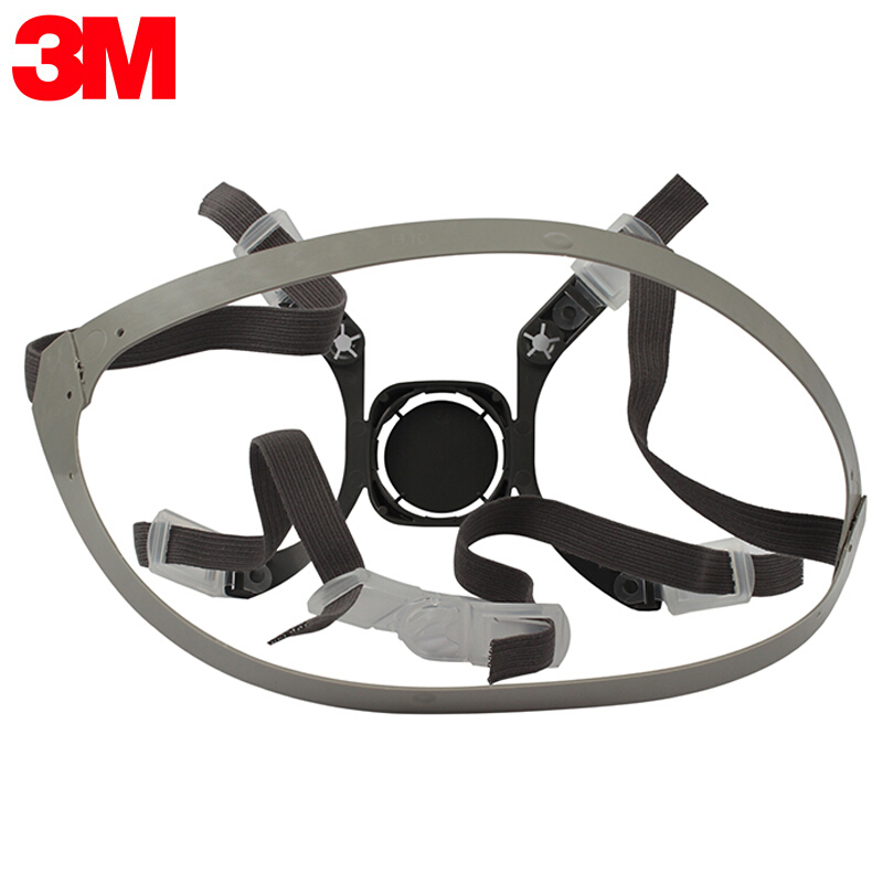 3M 6281 防毒面具 防尘面具 口罩 配件 半面具配件 灰色 标准 1个