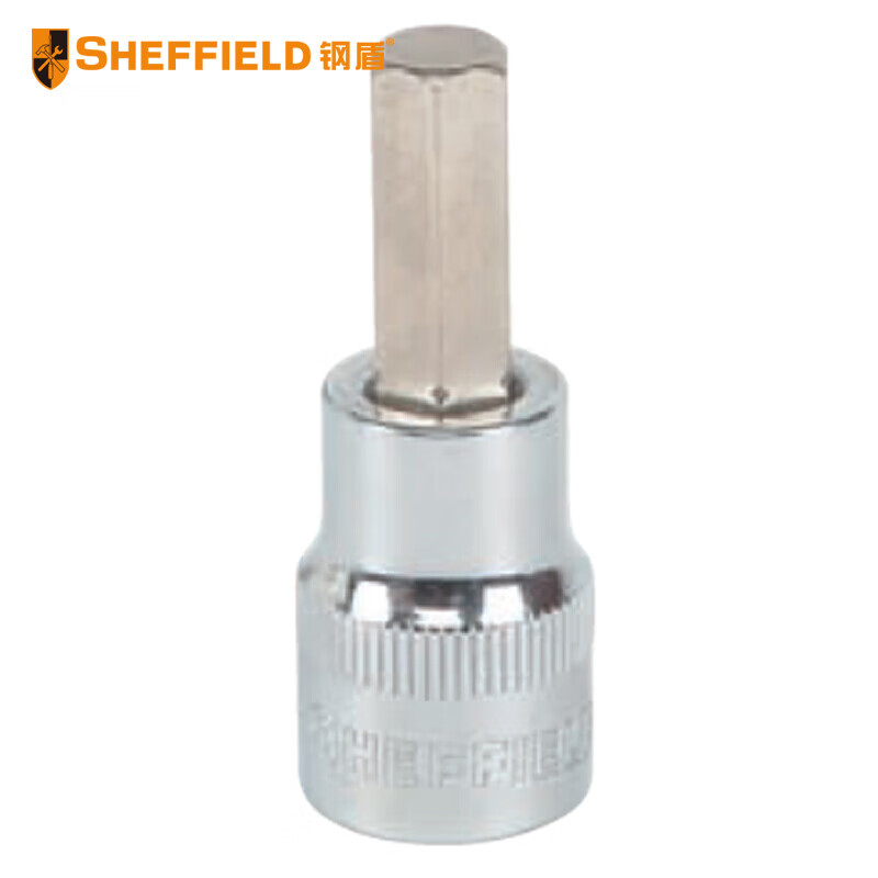 钢盾(SHEFFIELD) S015312 12.5mm系列公制6角旋具套筒H12【家用】