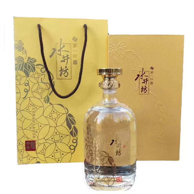 水井坊福升全1L(福禄双全)54度1000ml配手提袋