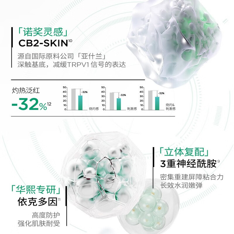 润百颜 玻尿酸屏障调理面霜30g高清大图
