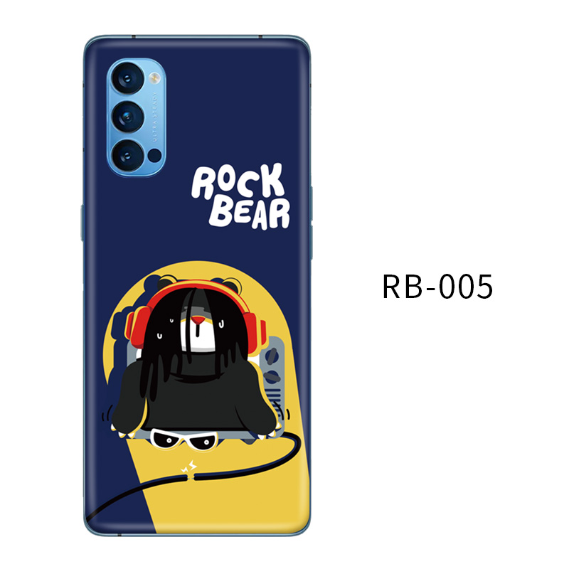 rock space 晶彩rock bear 背膜 5片装 S码 RB-012