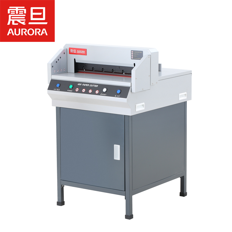 震旦AC450V+ 半自动切纸机(手动推纸,红外保护 切纸厚度40mm 裁切宽度450mm裁切40mm)高清大图
