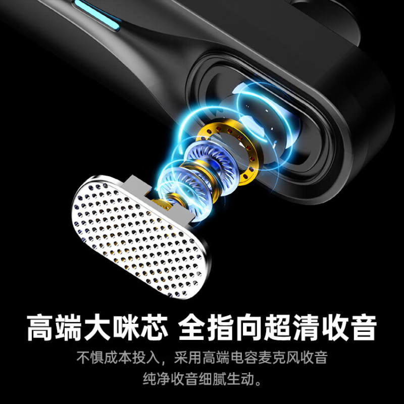 Only&Home 领夹式无线直播麦克风一拖 DX02Type-c接口/苹果接口(二选一)高清大图