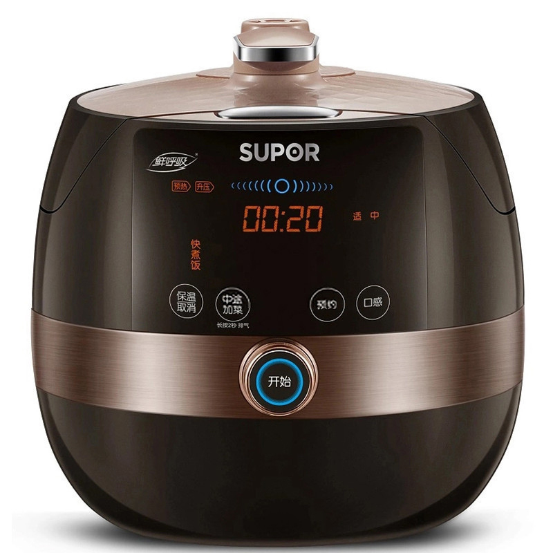 苏泊尔(SUPOR) 家用智能电压力锅 SY-48FC23Q 鲜呼吸球釜电压力锅 球釜双胆 4.8L升
