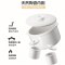 小熊(Bear)电炖盅 DDZ-D16J3 1.6L煲汤锅全自动智能预约陶瓷煮粥神器隔水炖家用燕窝炖盅苏宁自营