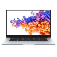 荣耀笔记本电脑 MagicBook 15 2021新款 15.6英寸 轻薄本商务学生游戏笔记本电脑 11代 i5-1135G7 16GB 512GB 集显(冰河银)