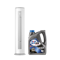 美的3匹新能效变频空调+美孚®速霸™2000 5W-40 4L