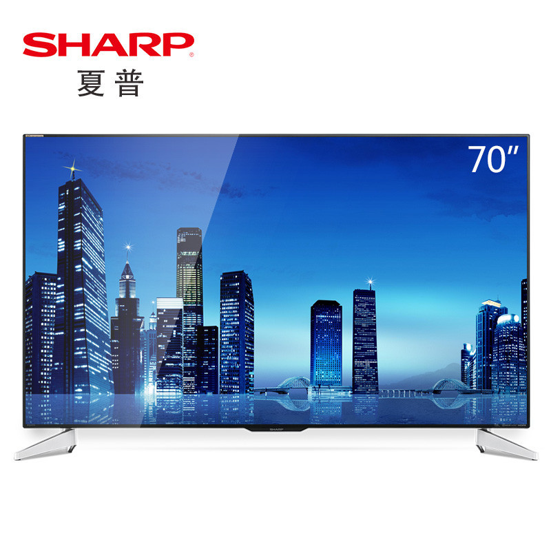 夏普(SHARP)LCD-70SU766A 70英寸 4K 超清人工智能网络液晶平板