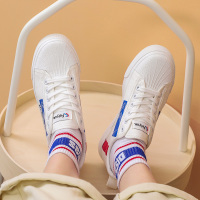 feiyue/飞跃春秋季新款时尚潮流贝壳头休闲鞋低帮百搭帆布鞋情侣款