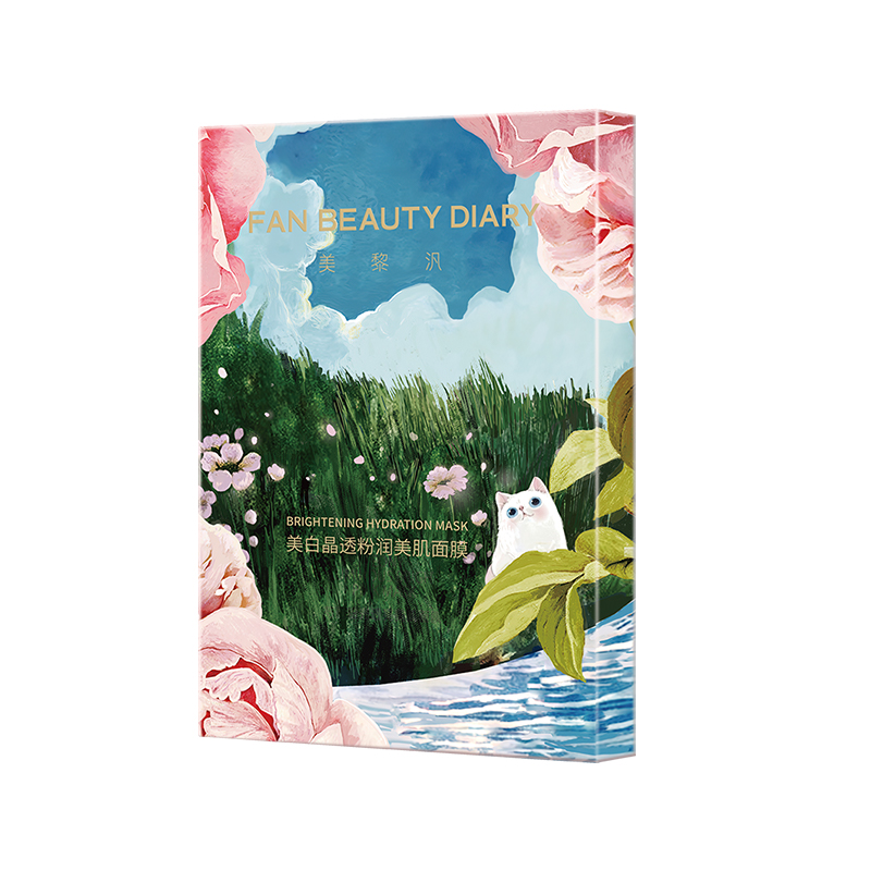 FAN BEAUTY DIARY全新升级芍药美白面膜高清大图