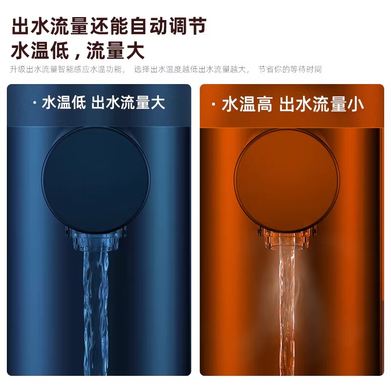 美国西屋即热式饮水机家用小型桌面台式热水机迷你智能茶吧机189高清大图