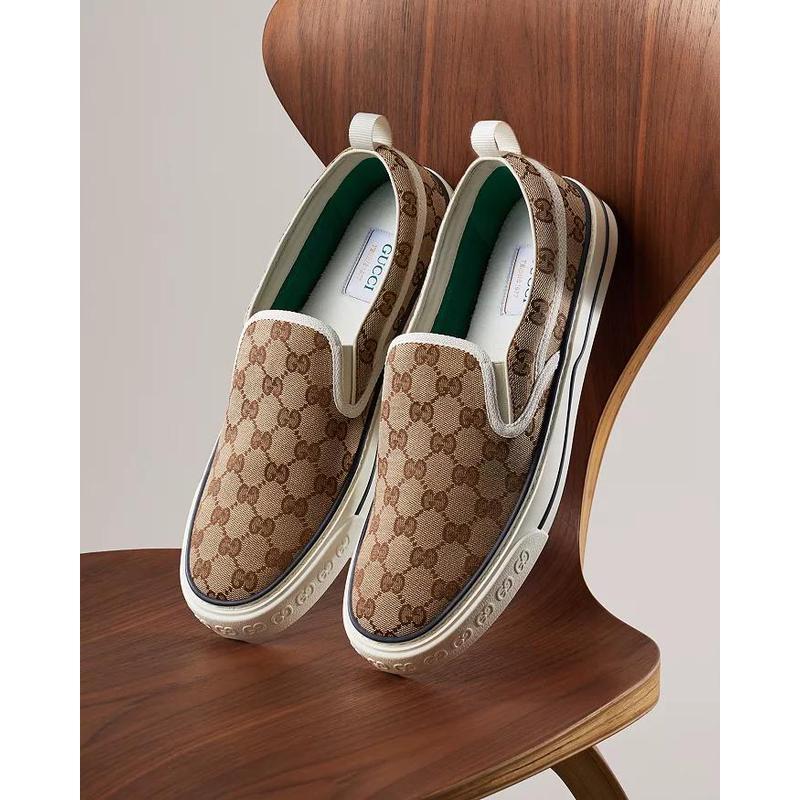 古驰gucci女鞋网球1977一脚蹬运动鞋运动休闲板鞋时尚百搭简约全球购