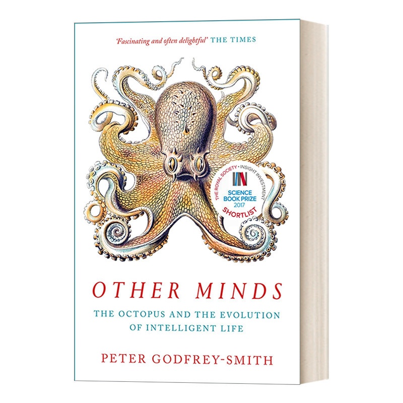 [正版]英文原版 Other Minds 其他思维 章鱼和智力生命的进化 彼得·戈弗雷-史密斯 英文版 进口英语原版书籍高清大图