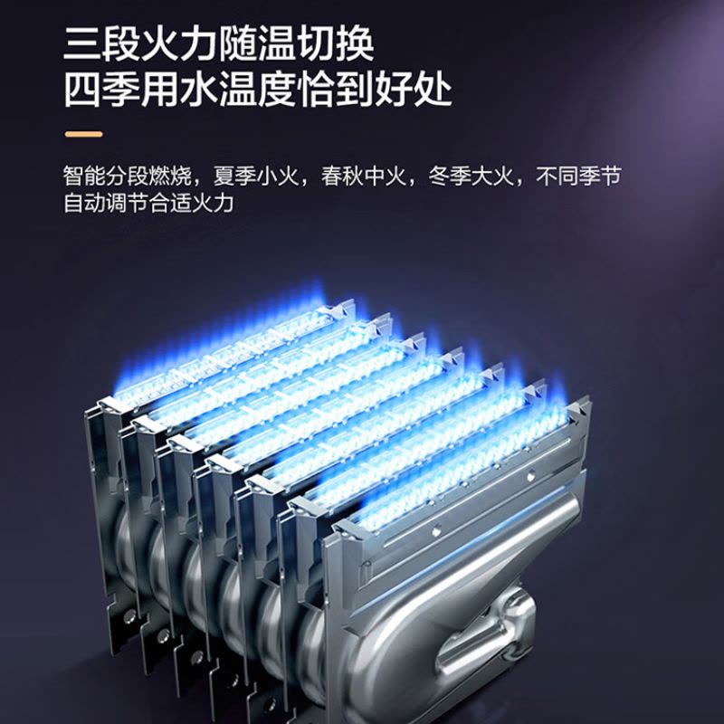 海尔(haier)燃气热水器12升天然气水气双调精准控温三段燃烧ECO智慧节能智能WIFI智控五重净化抑菌WG3图片