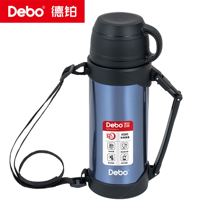 德铂Debo 韦尔登真空保温水壶304不锈钢大容量保温壶DEP-867高清大图