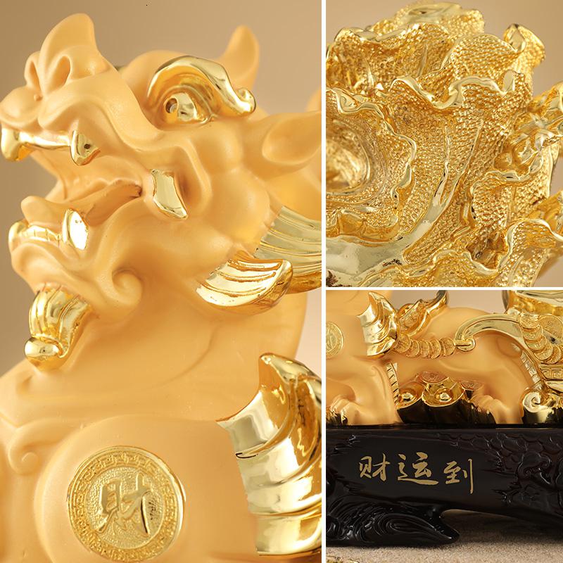 美帮汇貔貅摆件 绒皮丘拉白菜家居客厅摆件装饰工艺品高清大图