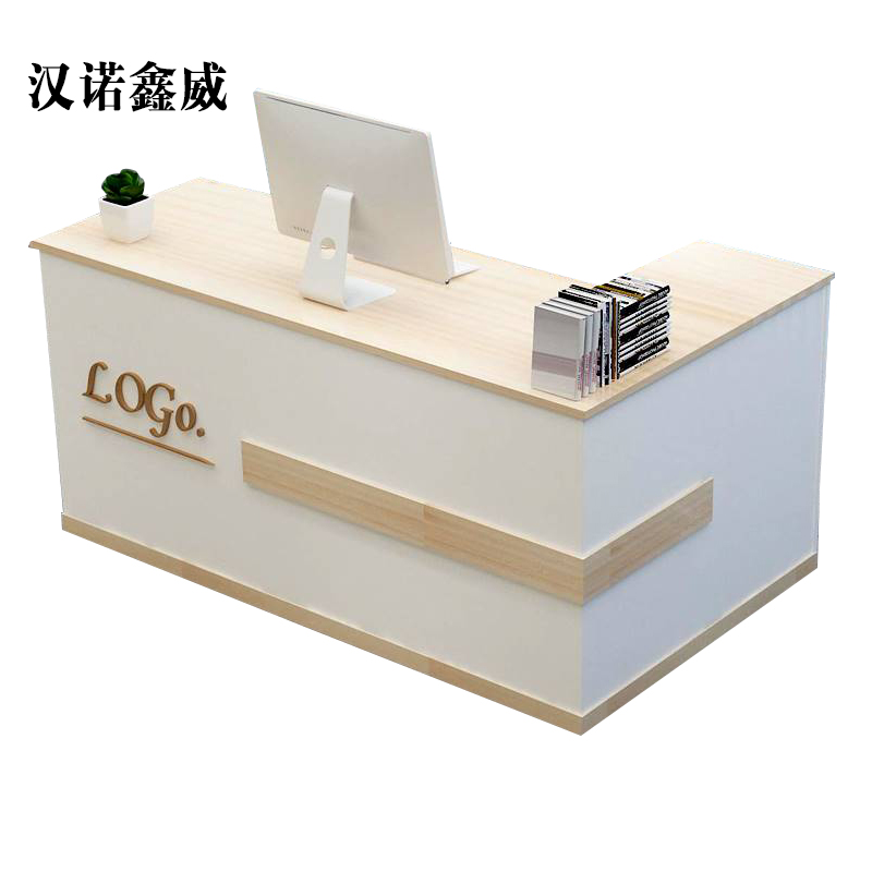 汉诺鑫威简约接待台培训吧台办公桌1200*600*1000
