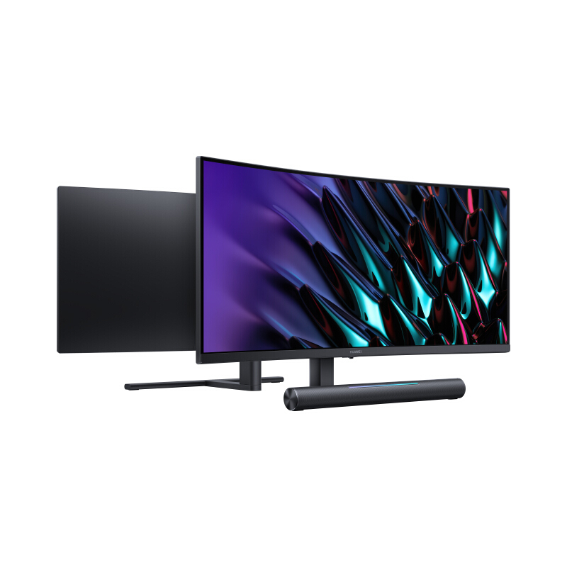 华为(HUAWEI) MateView GT 34英寸曲面显示器 WQHD 165Hz高刷新率 10.7亿色 Sound