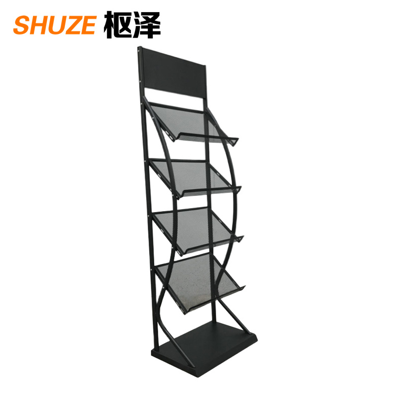 枢泽 报刊架 黑色 个高清大图