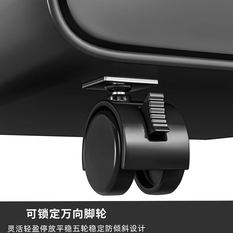 宜掌柜办公活动柜钢制桌下柜个高清大图