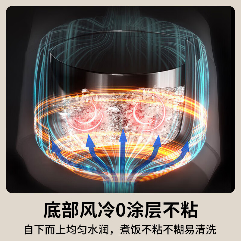松下(Panasonic)电饭煲 IH可变压技术 变频电饭锅 零涂层内胆智能预约煮饭锅3.8升 SR-HS401X-K高清大图