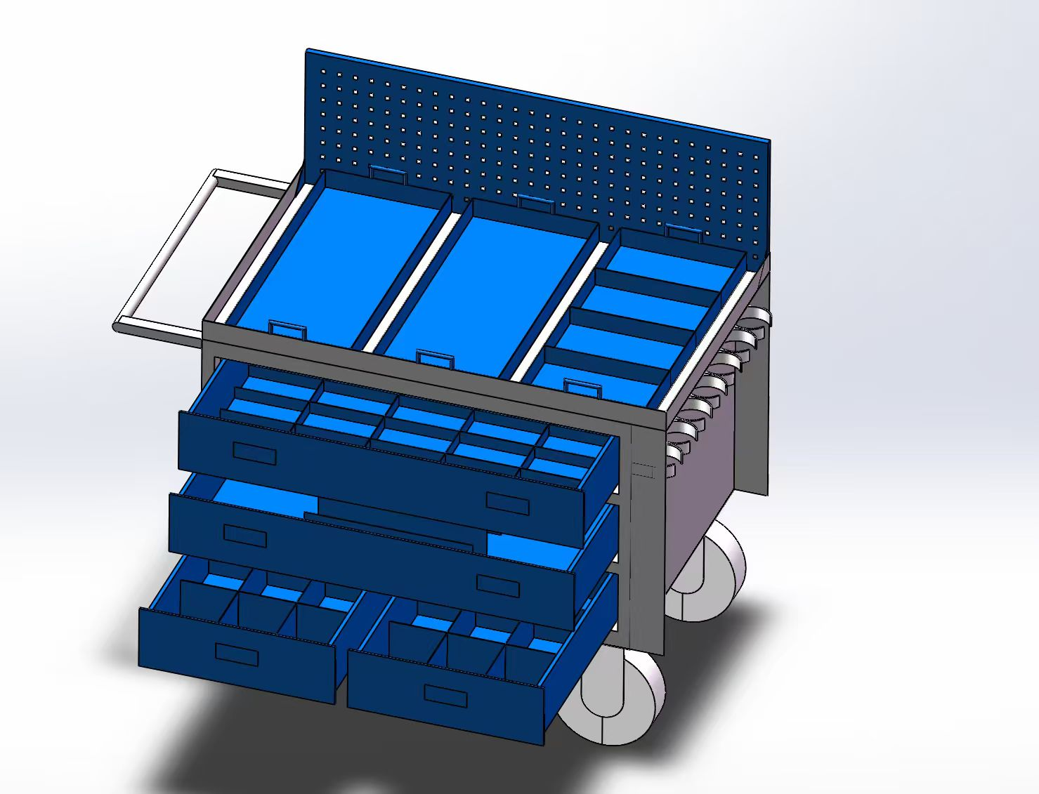 晨以橙工具柜 1100*700*950mm 台高清大图