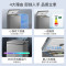 [官方旗舰店]美的100升冷藏冷冻保鲜小冰柜节能省电囤货家用一级能效母婴母乳小冰箱以旧换新BD/BC-100KMF(E)
