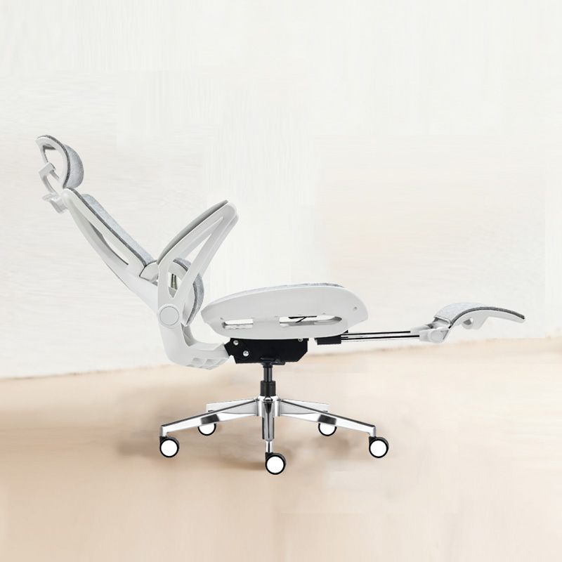 臻远 ZY-8934 办公椅午休椅转椅 白框 摆动扶手 单位:把高清大图