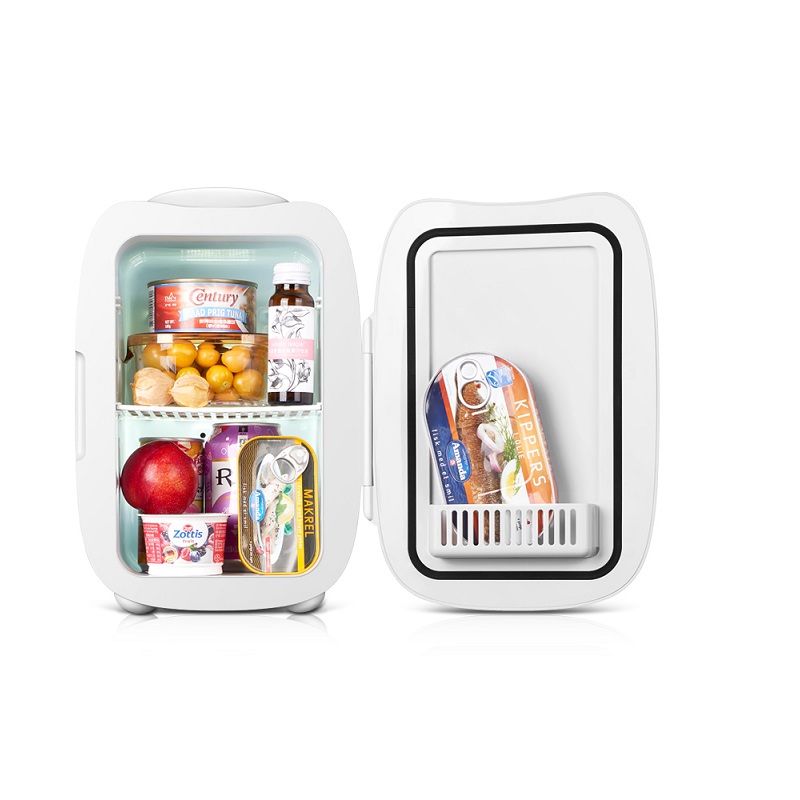 科敏KEMIN迷你型小冰箱小型家用学生寝室租房宿舍单人用mini小冰箱放面膜母乳制冷藏 K6(增强型)-仅家用高清大图