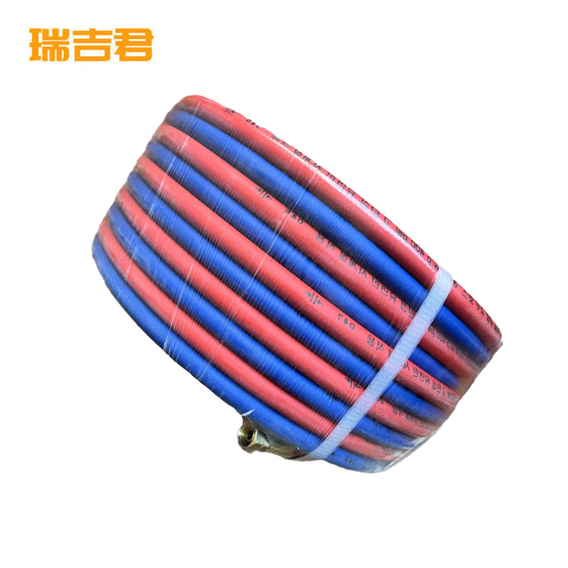 瑞吉君 氧气乙炔双色连体管 30m 卷高清大图