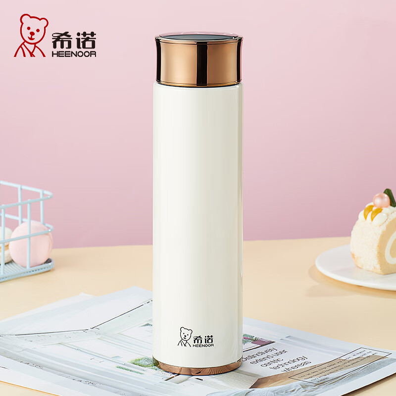 希诺保温杯女款290ml(琉璃金)XN-5800