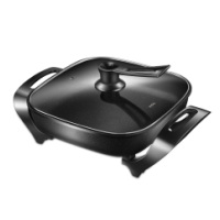 TCL 乐膳麦饭石电火锅 4L电火锅 一锅多用 无油烟不粘锅 火锅 炖 煮焖 美味尽情享