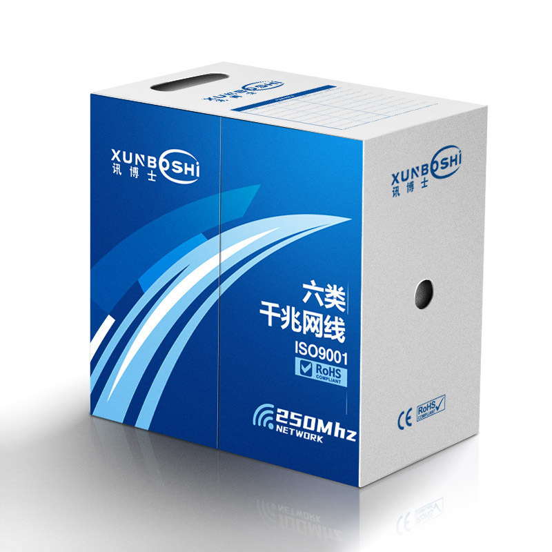 讯博士 RTYSHGWS1100 超五类非屏蔽 网线205米/箱 (计价单位：箱) 灰色高清大图