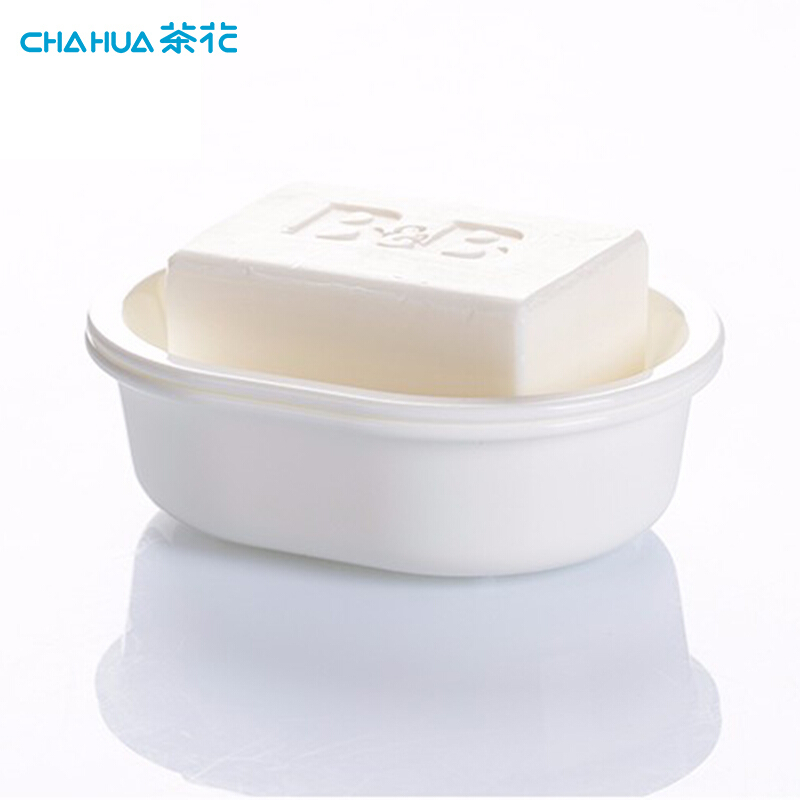 茶花(CHAHUA)250003赛欧圆润皂盒白色 (单位:件)