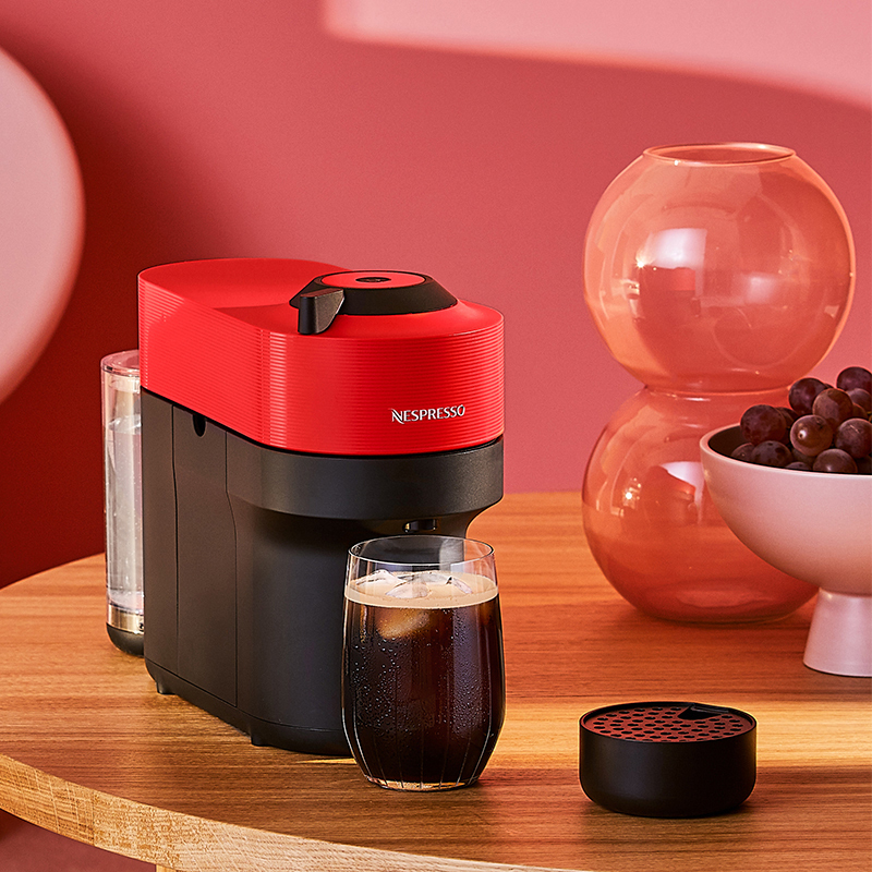 Nespresso 胶囊咖啡机 Vertuo Pop 黄色高清大图
