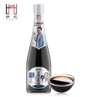 好记 减盐老酱油京味590g 宝宝酱油 零添加 木桶酿造 全线有机 红烧凉拌家庭装