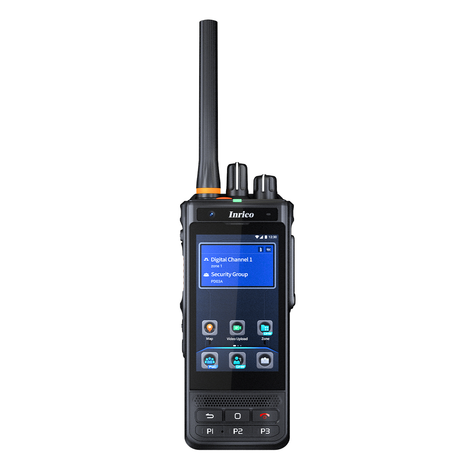 Inrico中瑞科公网+数字双模对讲智能终端IRC390(高配版)高清大图