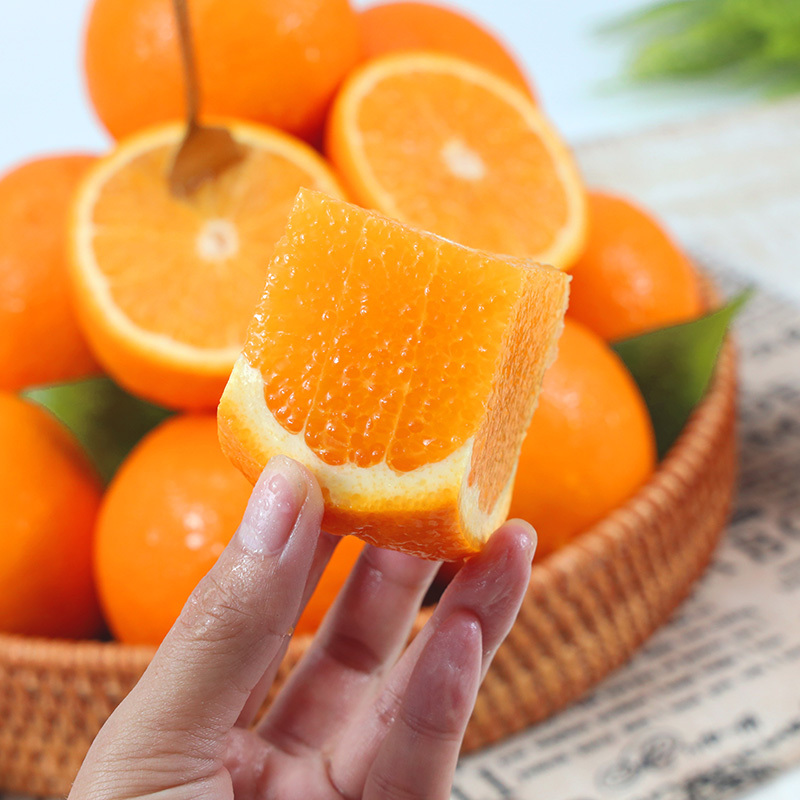 鲜木赣南脐橙当季新鲜水果孕妇水果甜橙手剥橙现摘香甜橙子精选大果9