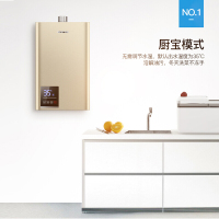 华帝股份百得(BEST)燃气热水器DR13家用13升智能恒温强排式热水器天然气