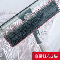 爱丽思擦洗玻璃神器家用擦窗刮水清洁窗户清洗清洁工具伸缩杆刮子多节杆喷雾擦窗器