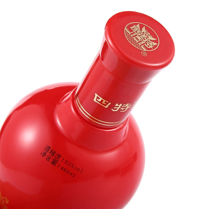 四特 红花窖藏 52度460ml 单瓶装(新老包装随机发货)