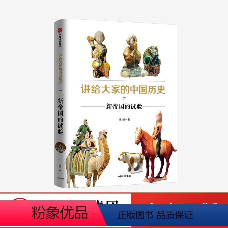 [正版]讲给大家的中国历史07:新帝国的试验 杨照 著 中国通史 经典重读 隋唐 贞观之治 见识城邦 出版社图书