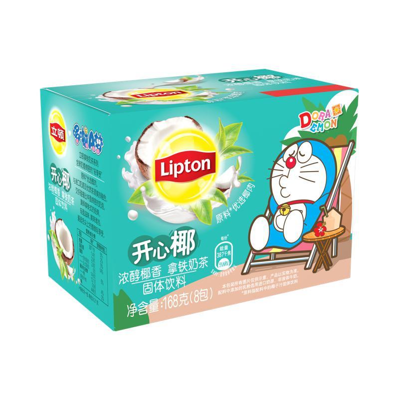立顿浓醇椰香拿铁奶168g
